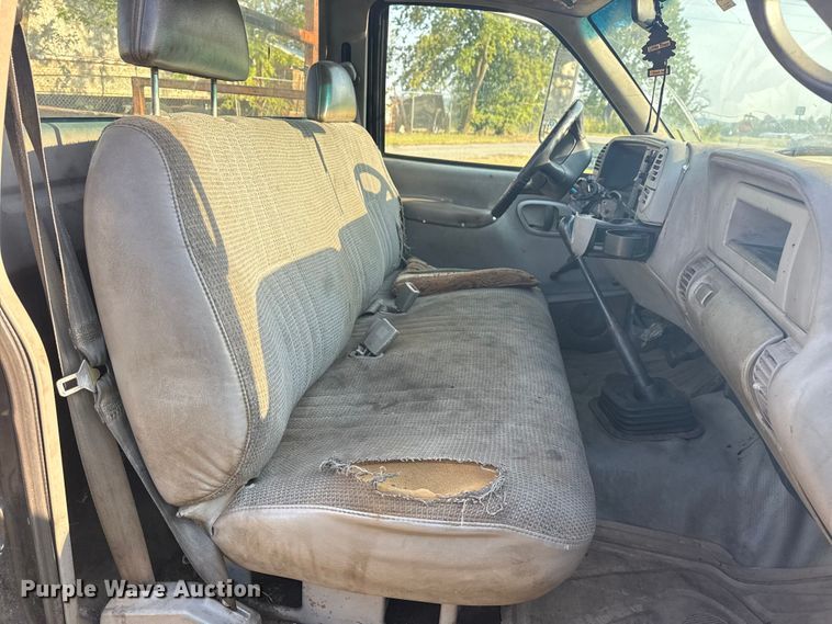 image for item DJ7818 1998 Chevrolet 3500 flatbed pickup truck