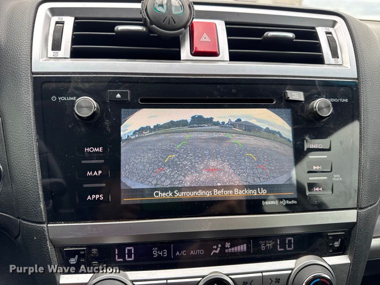 image for item DO2278 2015 Subaru Legacy 