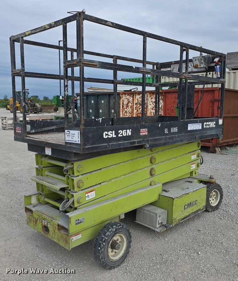 image for item DR3992 Clark CSL26N scissor lift