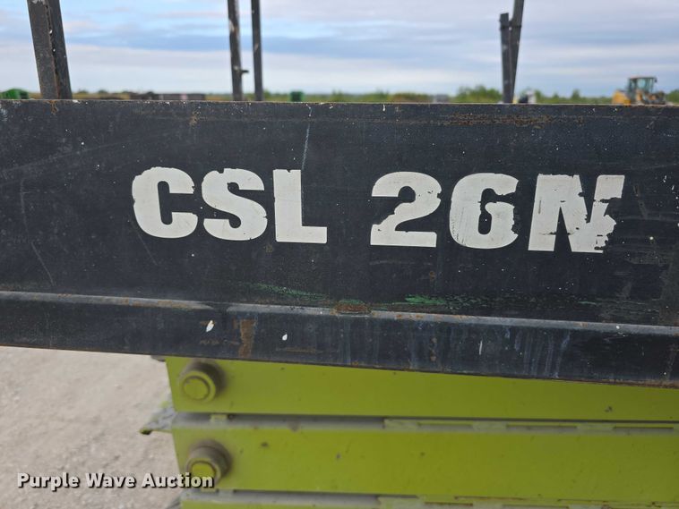 image for item DR3992 Clark CSL26N scissor lift