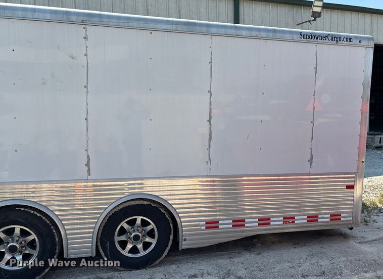 image for item DS4367 2016 Sundowner Trailers enclosed cargo trailer