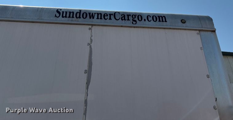 image for item DS4367 2016 Sundowner Trailers enclosed cargo trailer