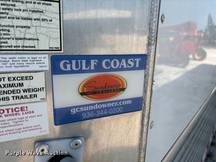 image for item DS4367 2016 Sundowner Trailers enclosed cargo trailer