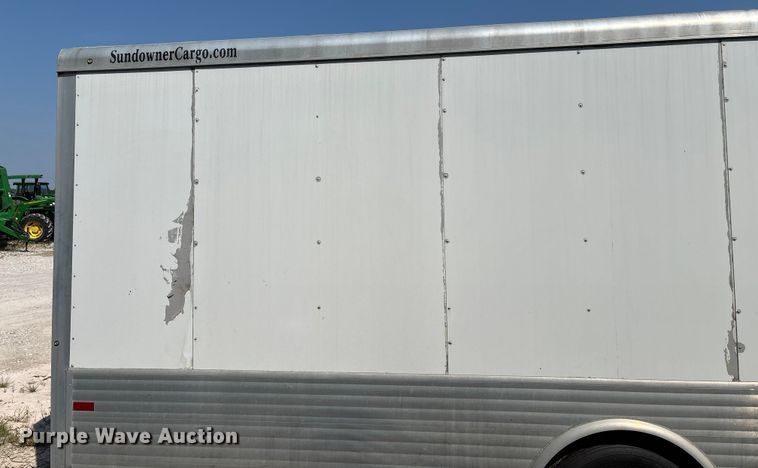 image for item DS4367 2016 Sundowner Trailers enclosed cargo trailer