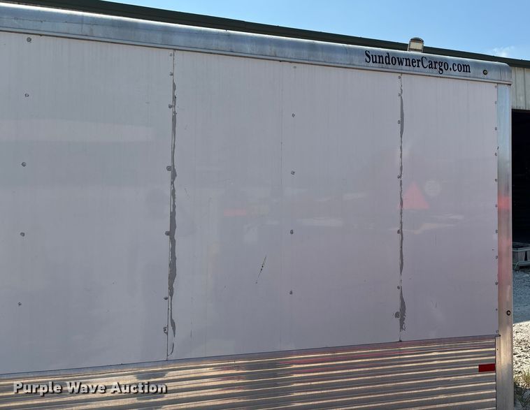 image for item DS4367 2016 Sundowner Trailers enclosed cargo trailer