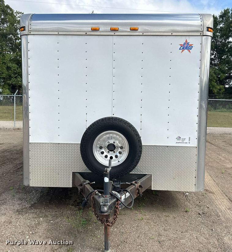image for item DT6352 2000 US Cargo P08528TA3 enclosed cargo trailer