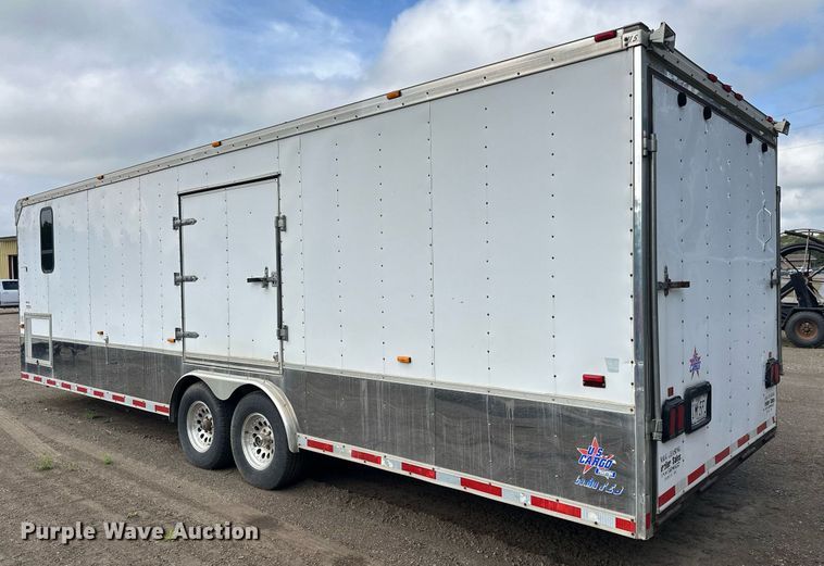 image for item DT6352 2000 US Cargo P08528TA3 enclosed cargo trailer