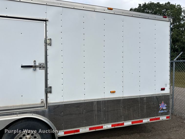 image for item DT6352 2000 US Cargo P08528TA3 enclosed cargo trailer