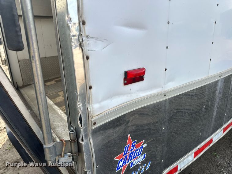 image for item DT6352 2000 US Cargo P08528TA3 enclosed cargo trailer