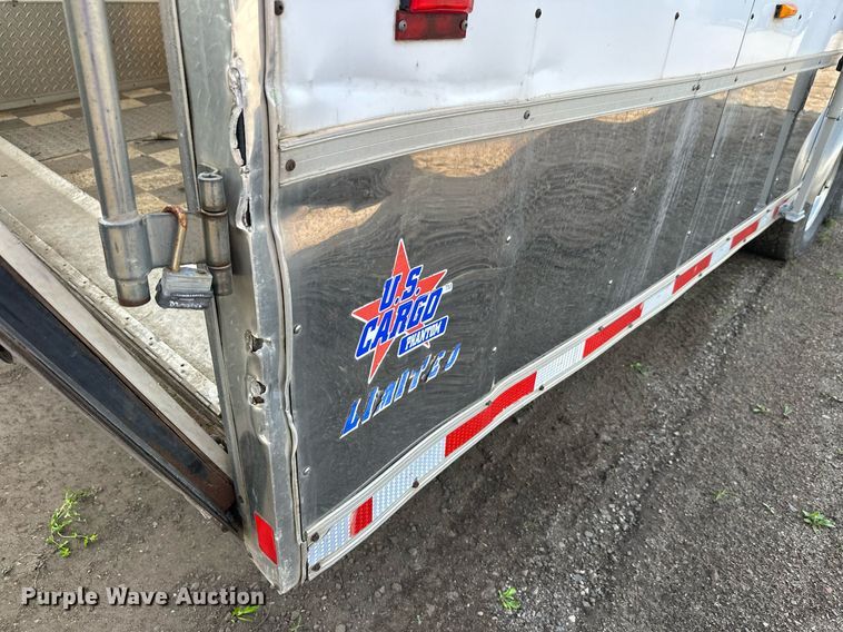 image for item DT6352 2000 US Cargo P08528TA3 enclosed cargo trailer