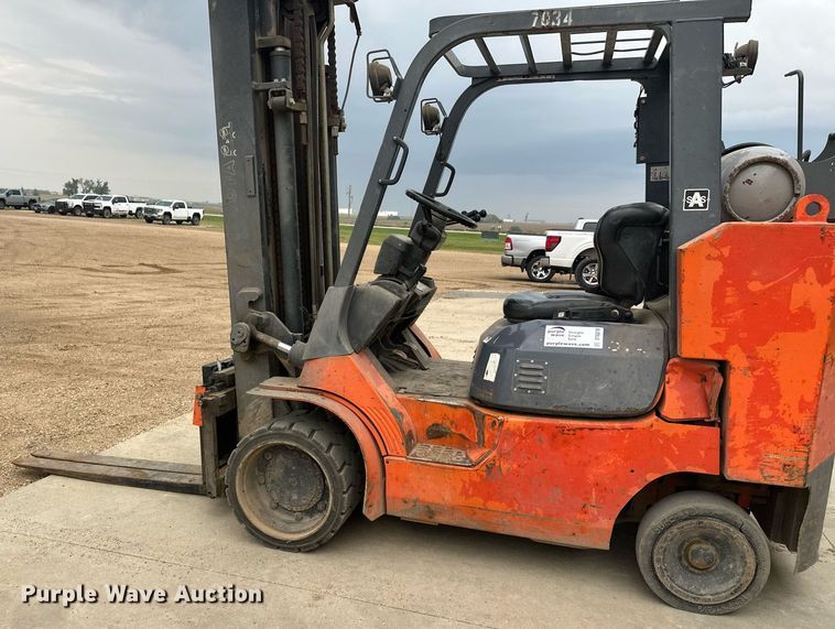 image for item DT6378 Toyota 7FGCU45-BCS forklift