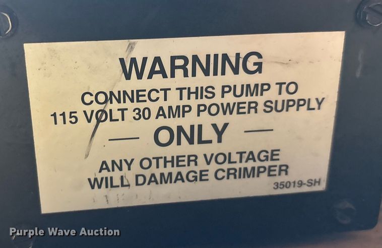 image for item DU1328 Gates Power Crimp 707 Crimper hydraulic hose crimper