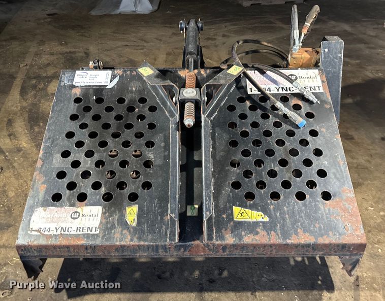 image for item DU1329 2012 Caterpillar LR15B skid steer landscape rake