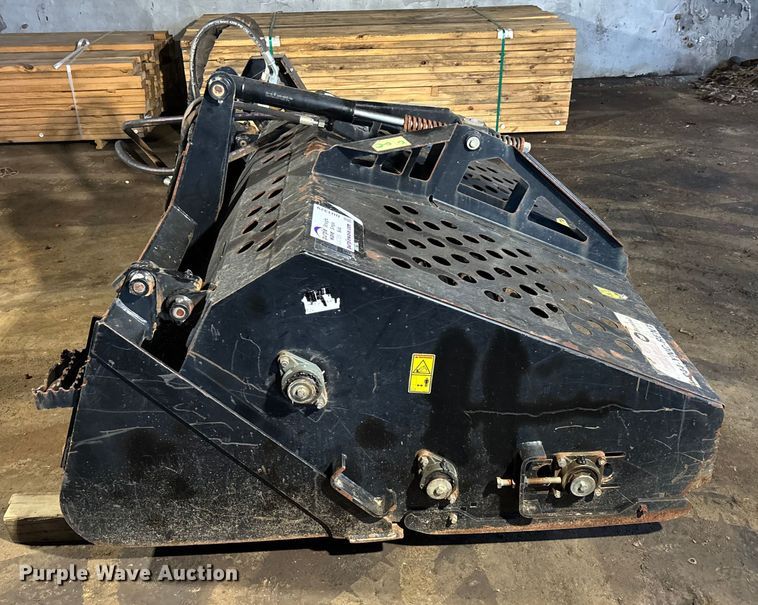 image for item DU1329 2012 Caterpillar LR15B skid steer landscape rake