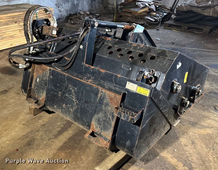 image for item DU1329 2012 Caterpillar LR15B skid steer landscape rake