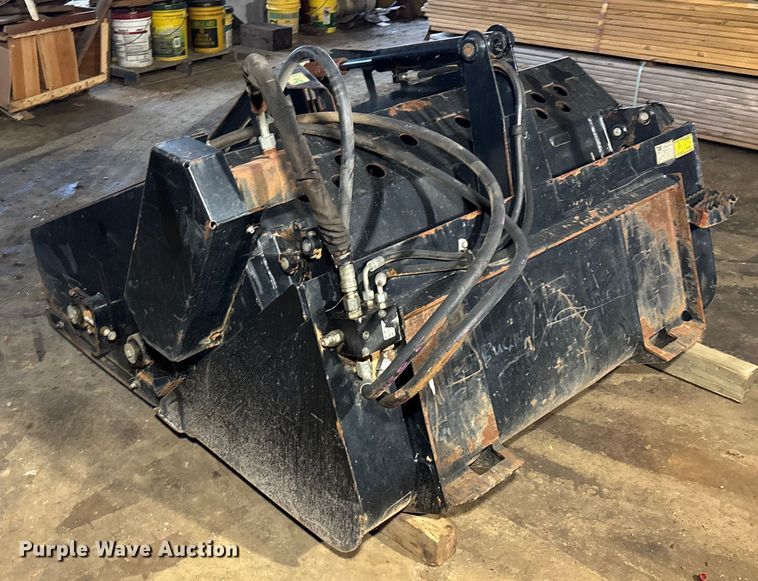 image for item DU1329 2012 Caterpillar LR15B skid steer landscape rake