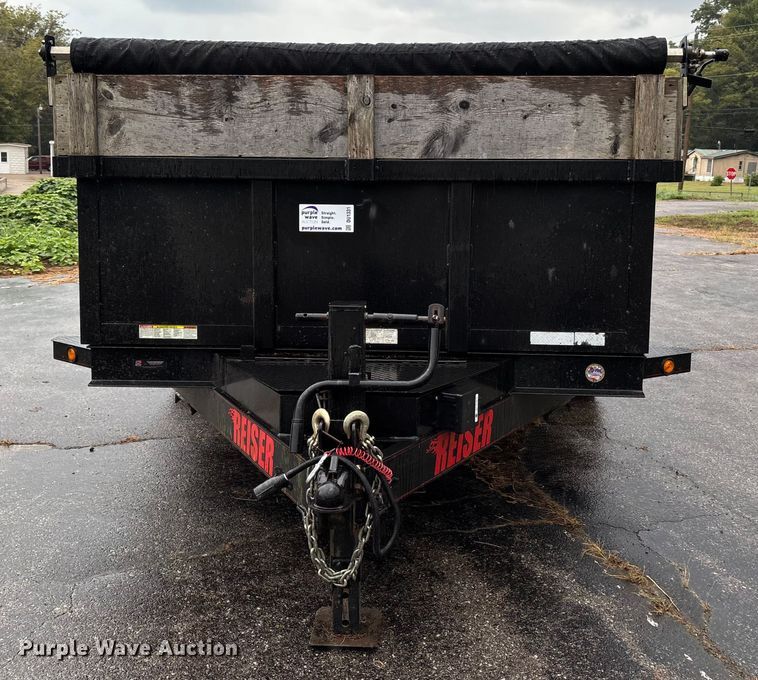 image for item DU1331 2021 Reiser dump trailer