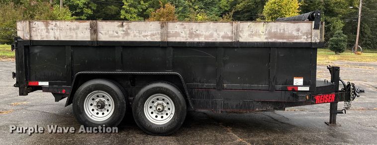 image for item DU1331 2021 Reiser dump trailer