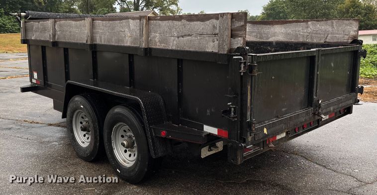 image for item DU1331 2021 Reiser dump trailer