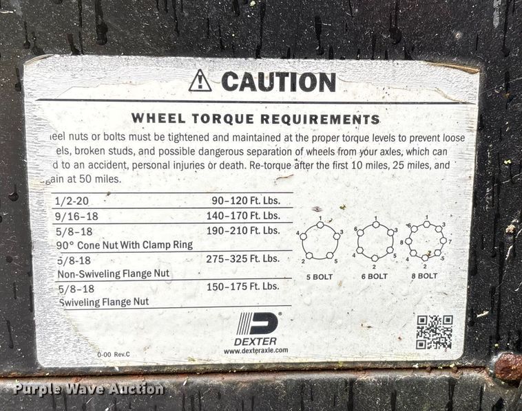 image for item DU1331 2021 Reiser dump trailer