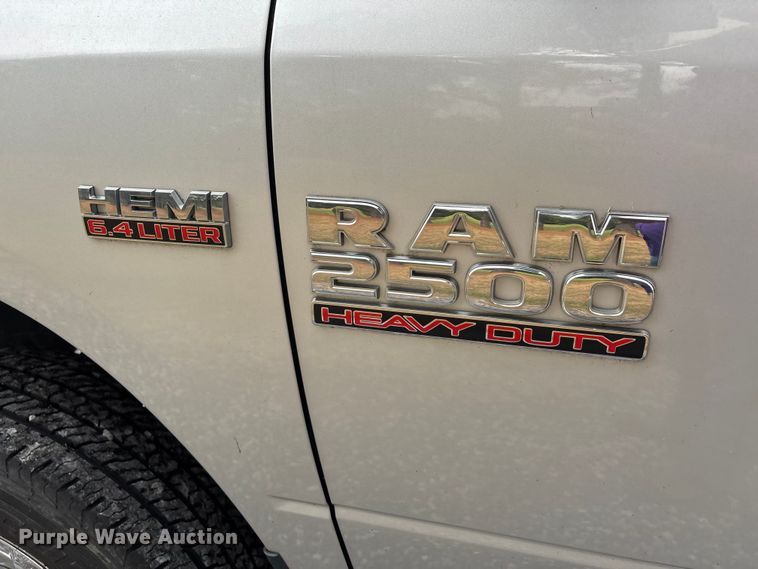 image for item DU1336 2016 Dodge Ram 2500  pickup truck