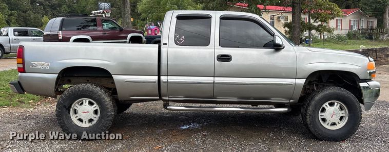 image for item DU1344 1999 GMC Sierra Ext. Cab pickup truck
