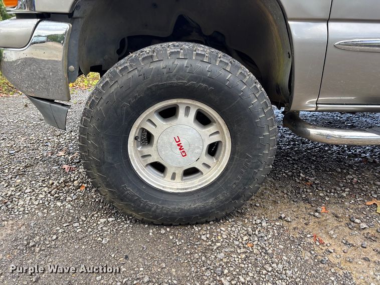 image for item DU1344 1999 GMC Sierra Ext. Cab pickup truck