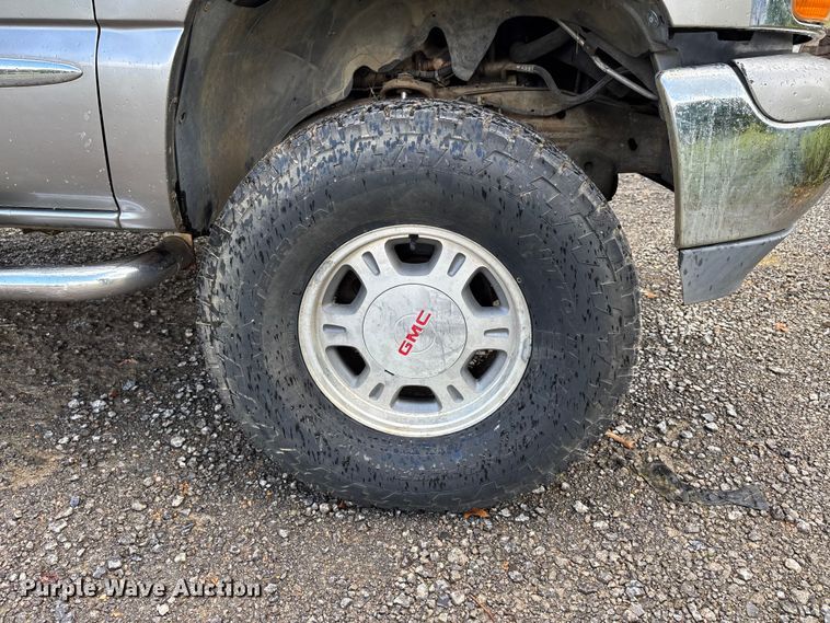 image for item DU1344 1999 GMC Sierra Ext. Cab pickup truck