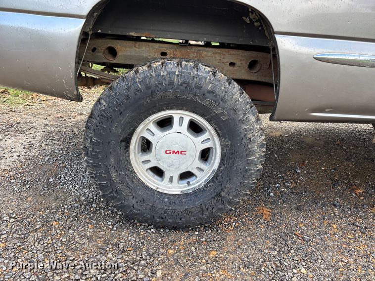 image for item DU1344 1999 GMC Sierra Ext. Cab pickup truck