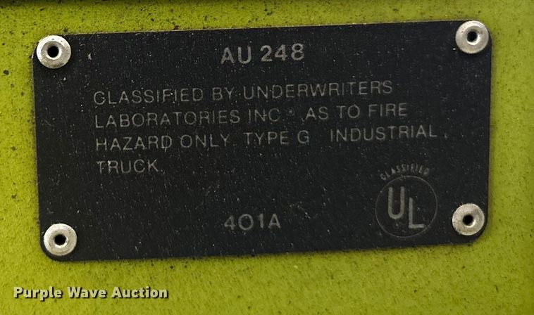 image for item DU1370 Clark C500 forklift