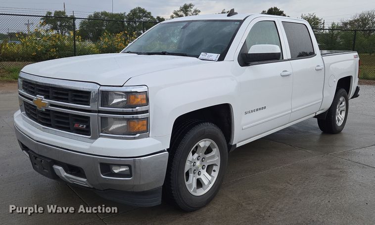 image for item DU6906 2015 Chevrolet Silverado 1500 Crew Cab pickup truck
