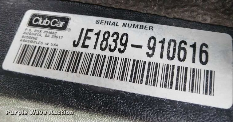 image for item DU6925 2018 Club Car Precedent golf cart