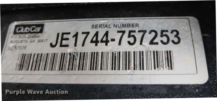 image for item DU6926 2017 Club Car Precedent golf cart