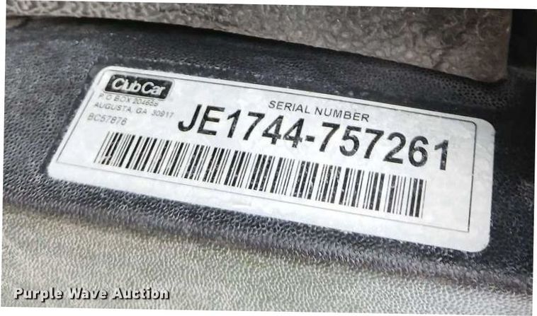 image for item DU6928 2017 Club Car Precedent golf cart