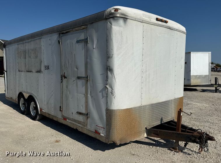 image for item DW6581 2007 Doolittle enclosed cargo trailer