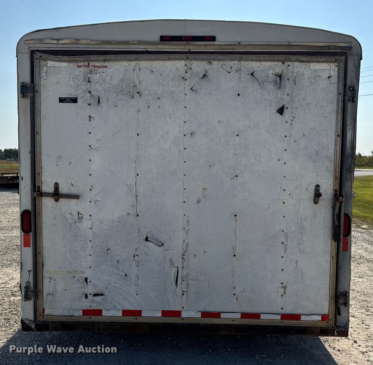 image for item DW6581 2007 Doolittle enclosed cargo trailer