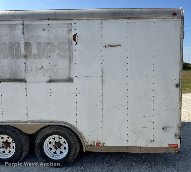 image for item DW6581 2007 Doolittle enclosed cargo trailer