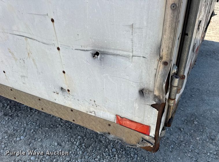 image for item DW6581 2007 Doolittle enclosed cargo trailer