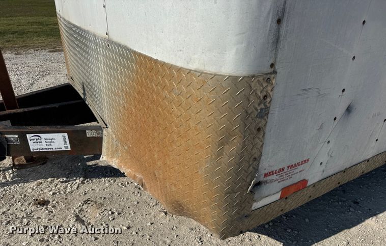 image for item DW6581 2007 Doolittle enclosed cargo trailer