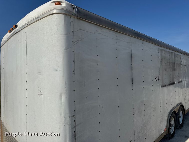 image for item DW6581 2007 Doolittle enclosed cargo trailer