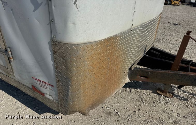 image for item DW6581 2007 Doolittle enclosed cargo trailer