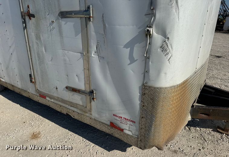 image for item DW6581 2007 Doolittle enclosed cargo trailer