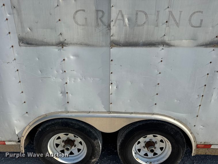 image for item DW6581 2007 Doolittle enclosed cargo trailer