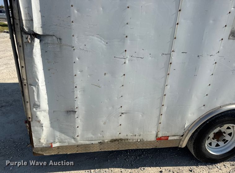 image for item DW6581 2007 Doolittle enclosed cargo trailer