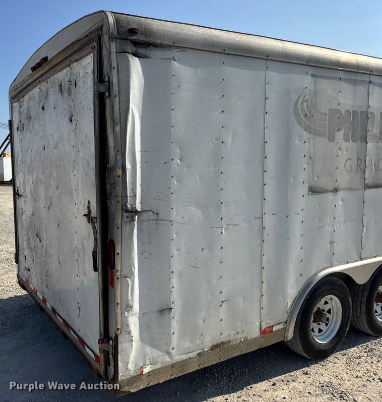 image for item DW6581 2007 Doolittle enclosed cargo trailer