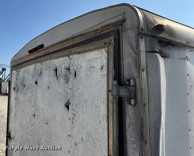 image for item DW6581 2007 Doolittle enclosed cargo trailer