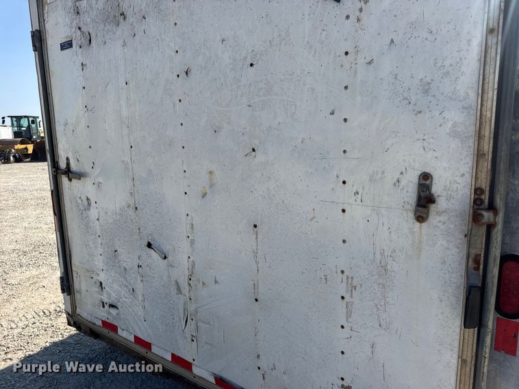 image for item DW6581 2007 Doolittle enclosed cargo trailer