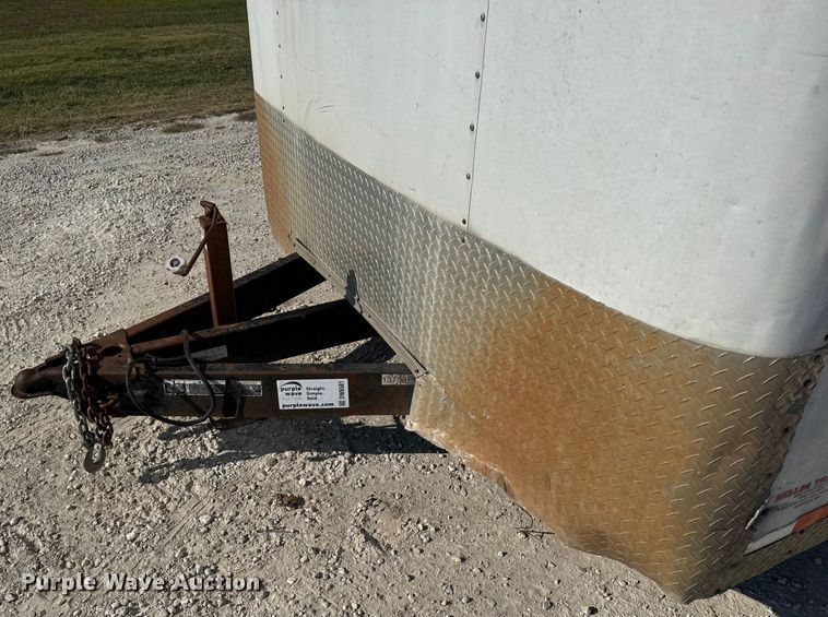 image for item DW6581 2007 Doolittle enclosed cargo trailer