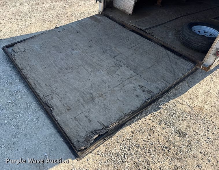 image for item DW6581 2007 Doolittle enclosed cargo trailer