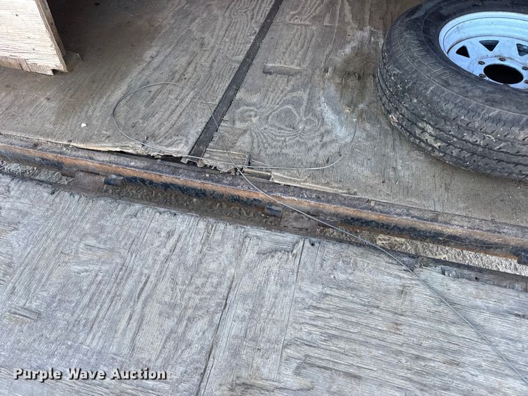 image for item DW6581 2007 Doolittle enclosed cargo trailer